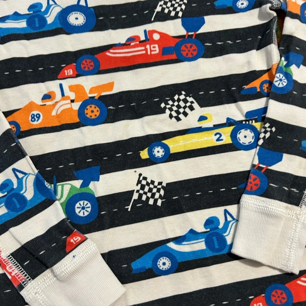 Hanna‎ Andersson Race Car Organic Cotton Pajama Top Size 4